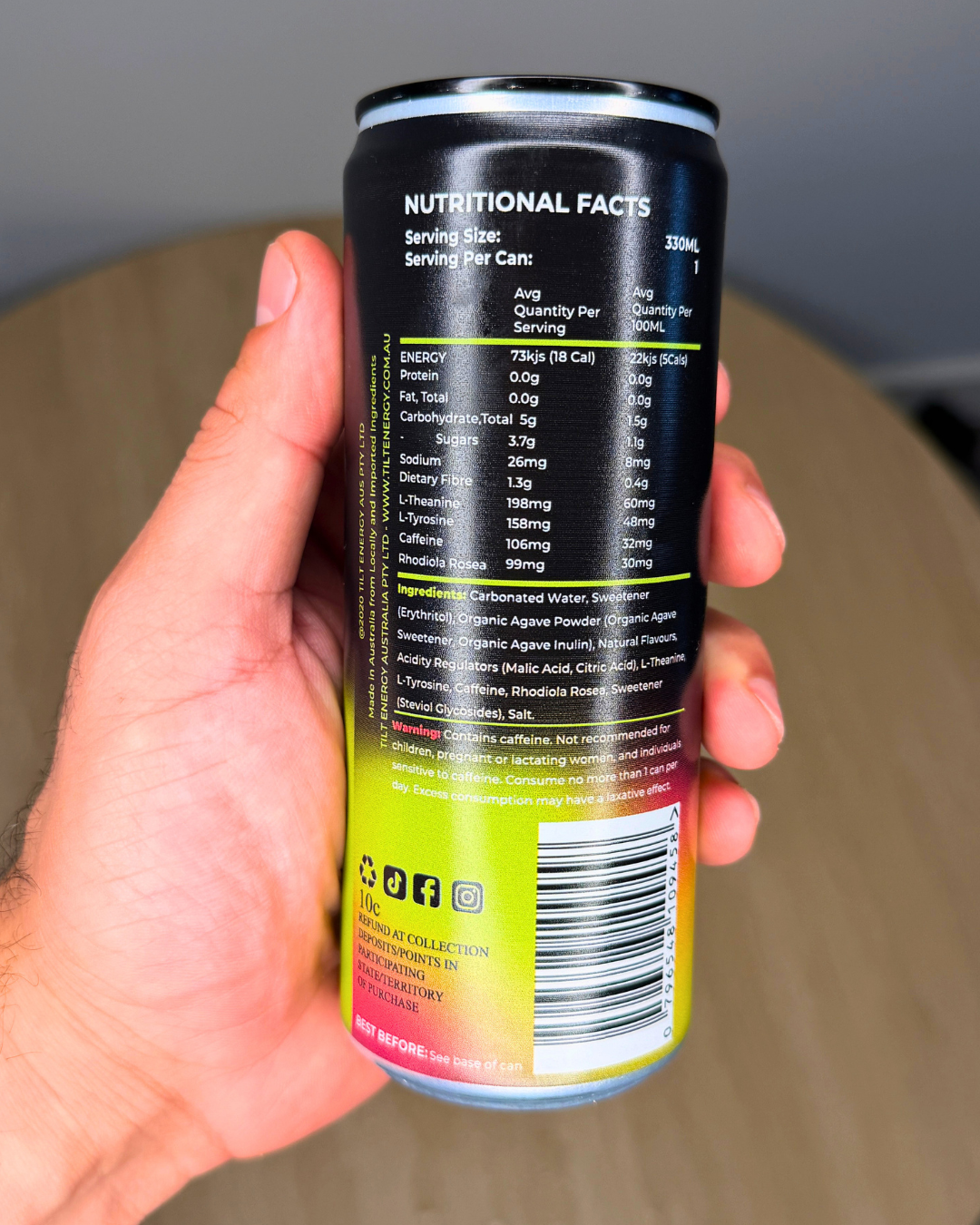 How Much Caffeine Is in Energy Drinks in Australia? V, Monster, Red Bull and Mother Compared