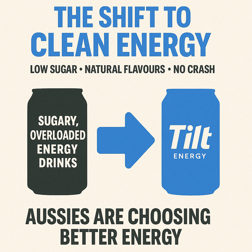 The Shift to Clean Energy: Why Aussies Are Ditching Sugary, Overloaded Energy Drinks