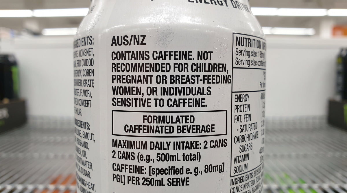 Energy Drink Caffeine Limits in Australia: What the Rules Say