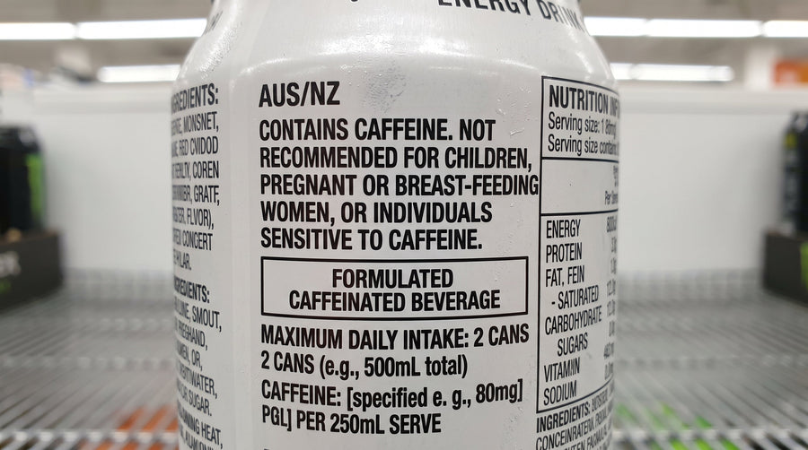 Energy Drink Caffeine Limits in Australia: What the Rules Say
